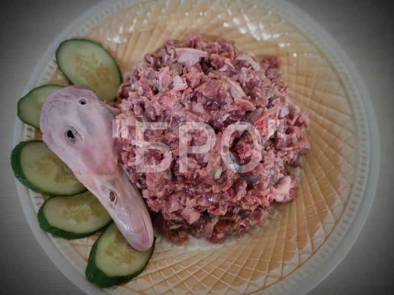 Головы утиные рубленые