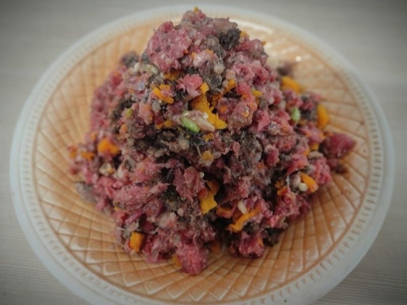 Мясной микс рубленый с овощами RO-4 (говядина, рубец, курица)