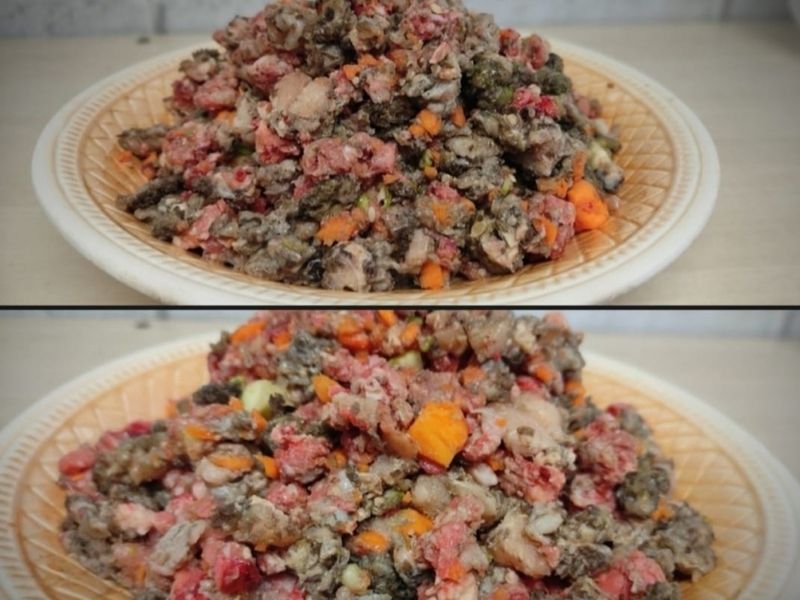 Мясной микс рубленый с овощами RO-5 (говядина, рубец)