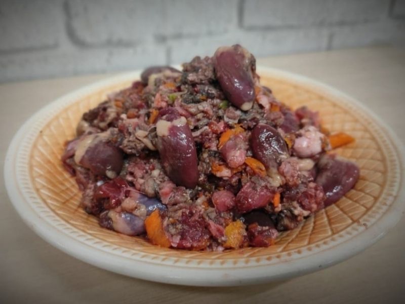 Мясной микс рубленый с овощами RO-6 (рубец)