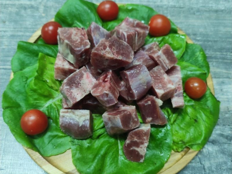 Рагу мясное из шеек индейки